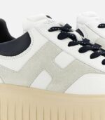 HOGAN Sneakers H-Stripes Avorio Grigio Blu - immagine 5