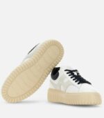 HOGAN Sneakers H-Stripes Avorio Grigio Blu - immagine 4