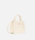Saint Barth Borsa a mano MINI in pelle nera/bianca - immagine 6
