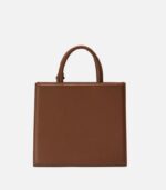 Saint Barth Borsa a mano MIDI in pelle marrone/nera - immagine 3