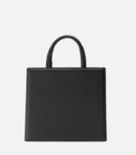 Saint Barth Borsa a mano MIDI in pelle marrone/nera - immagine 7