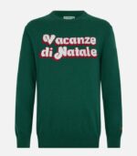 Saint Barth maglia blu lana "VACANZE DI NATALE" - immagine 3