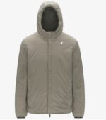 K-Way Giacca impermeabile reversibile con imbottitura sintetica jack st warm reversible - immagine 4