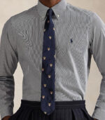 Camicia scozzese in popeline Custom-Fit righe fini Polo Ralph Lauren 710929346 - immagine 2