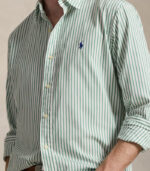 Camicia in popeline a righe Custom-Fit Polo Ralph Lauren 710P07019 - immagine 3