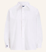 Camicia DONNA popeline cavallino polsino Polo Ralph Lauren