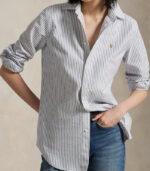 Camicia Oxford a righe stretch Slim-Fit DONNA Polo Ralph Lauren - immagine 3