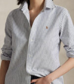 Camicia Oxford a righe stretch Slim-Fit DONNA Polo Ralph Lauren - immagine 2