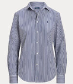 Camicia in cotone a righe slim fit DONNA Polo Ralph Lauren