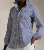 Camicia in cotone a righe slim fit DONNA Polo Ralph Lauren - immagine 2
