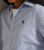 Camicia a righe cotone e lino Polo Ralph Lauren - immagine 3