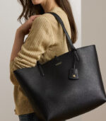 Borsa Tote media double-face pelle ecologica Ralph Lauren 431795329 - immagine 5