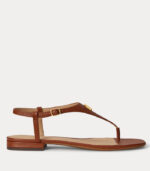 Sandali Everley in pelle tratteggiata Lauren Ralph Lauren - immagine 7