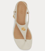 Sandali Everley in pelle tratteggiata Lauren Ralph Lauren - immagine 2