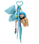 Funny Charm con fiocco imbottito e teddy decorativo Saint Barth