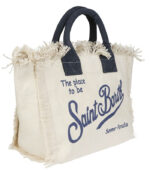 Borsa Colette in canvas di cotone Saint Barth - immagine 2