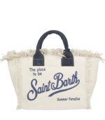 Borsa Colette in canvas di cotone Saint Barth