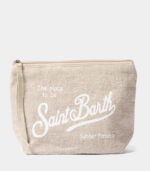Pochette ALINE 100% lino Saint Barth