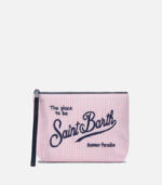 Pochette ALINE a righe seersucker Saint Barth