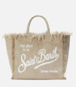 Borsa VANITY regular 100% lino tinta unita Saint Barth