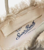 Borsa VANITY regular 100% lino tinta unita Saint Barth - immagine 6