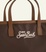 Borsa City regular in nylon Saint Barth - immagine 2