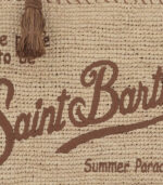 Borsa a spalla Vanity Rafia beige Saint Barth - immagine 6