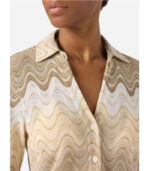 Camicia Joys in raschel degradé con motivo a onde Saint Barth - immagine 3