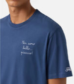 T-SHIRT ARNOTT WARM IN COTONE INVERNALE CON RICAMO NON SONO BELLO… PIACCIO! | VACANZE DI NATALE EDIZIONE SPECIALE Saint Barth - immagine 2