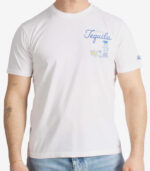 T-shirt Portland drink tequila white Saint Barth