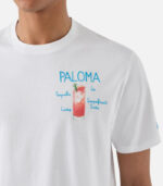 T-shirt Portofino bianca con ricamo Paloma Saint Barth - immagine 2