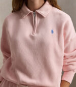Felpa mezza zip DONNA Polo Ralph Lauren 211B18685008 - immagine 2