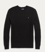 Maglia Polo Ralph Lauren Uomo Lana girocollo TRECCIA - immagine 6