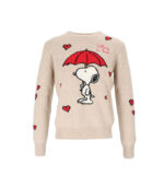 Saint Barth Maglia Donna Misto Lana Snoopy " falling in Love"